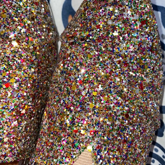 Rainbow glitter Toms! - Picture 5 of 5